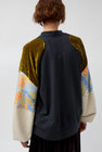 Anntian Mixed Sweaty in Olive Velvet Mix