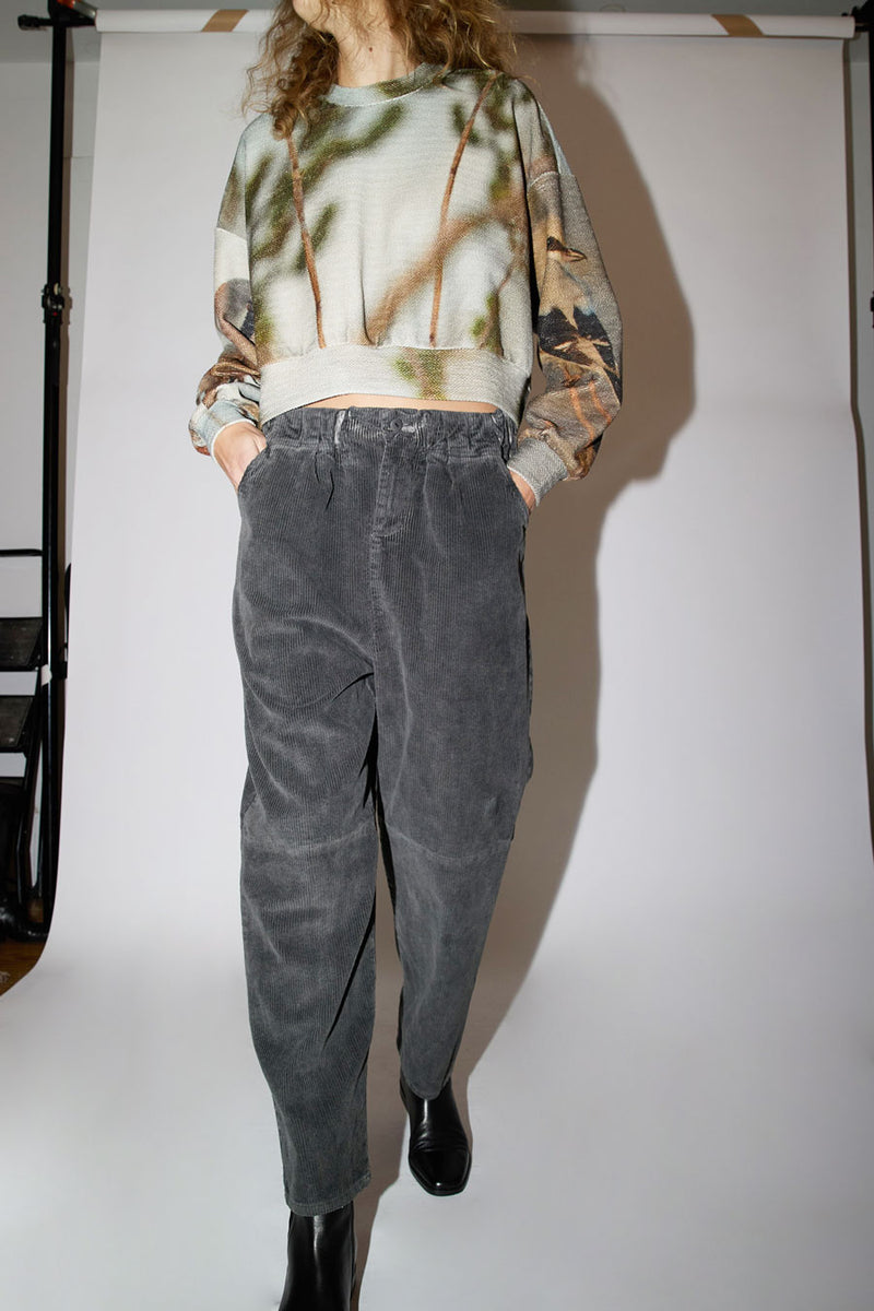 Anntian Short Sweater in Print A