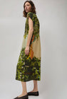 Anntian Simple Dress in Digital Printed Gots F