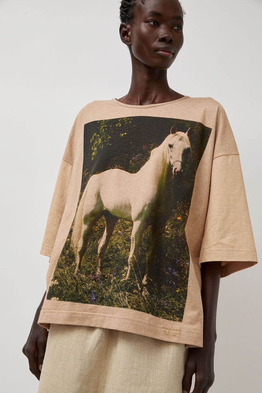 Anntian T-Shirt in Horse Print