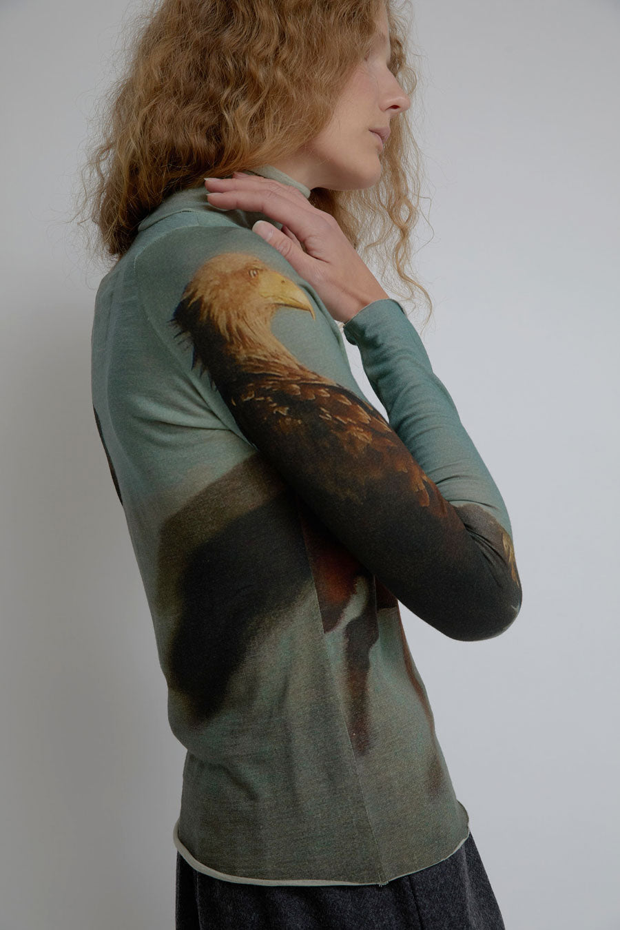 Anntian Turtleneck in Print H