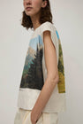 Anntian Tank Top in Print Postcards