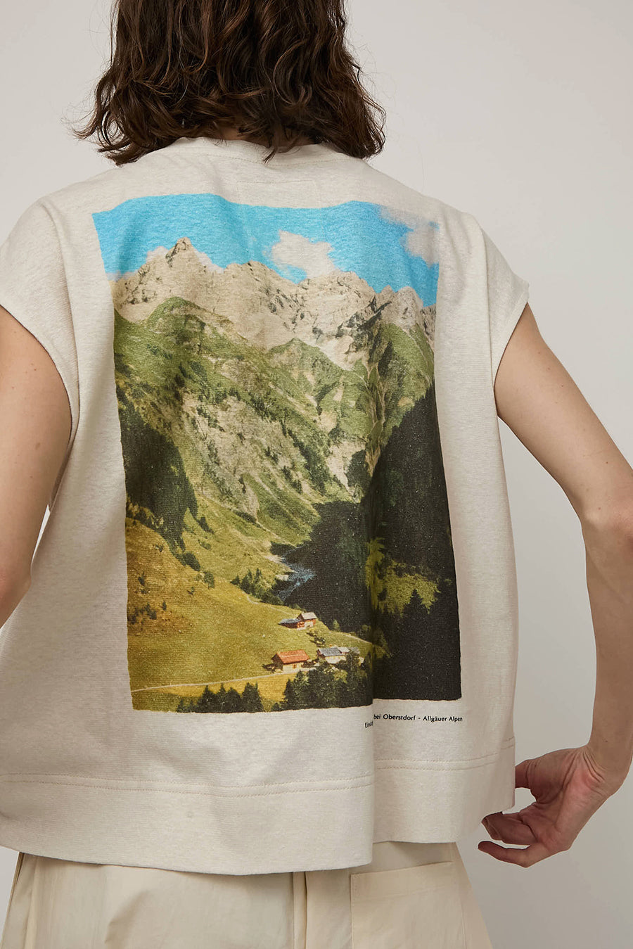 Anntian Tank Top in Print Postcards