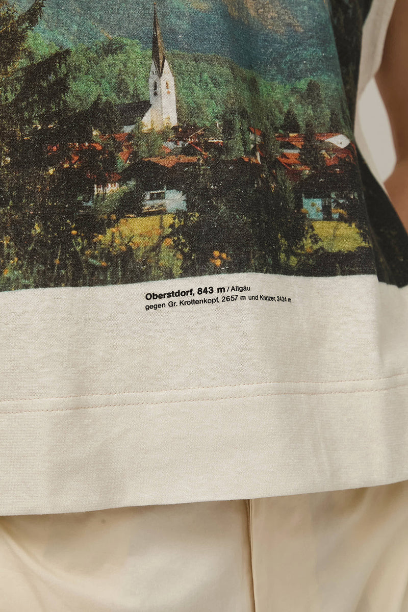 Anntian Tank Top in Print Postcards
