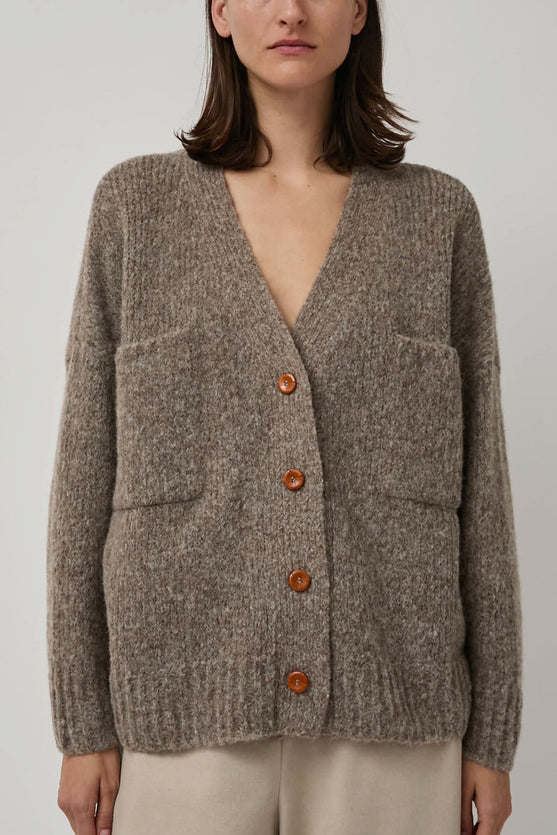 Atelier Delphine Amelia Cardigan in Deer