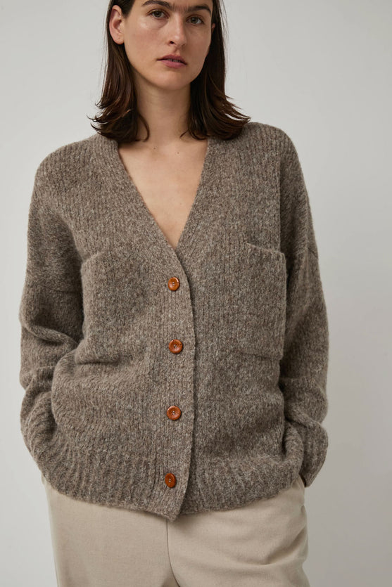 Atelier Delphine Amelia Cardigan in Deer
