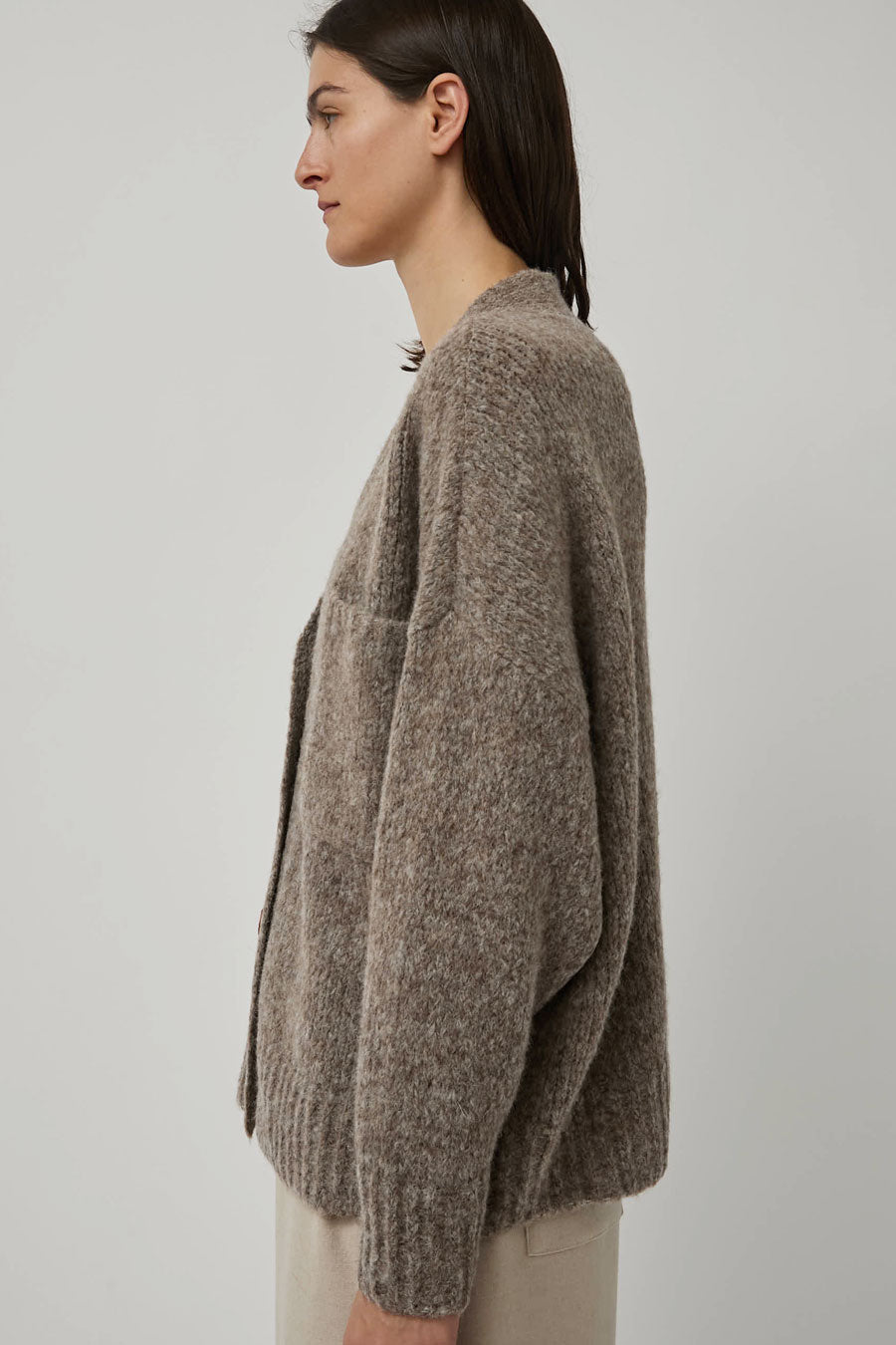 Atelier Delphine Amelia Cardigan in Deer