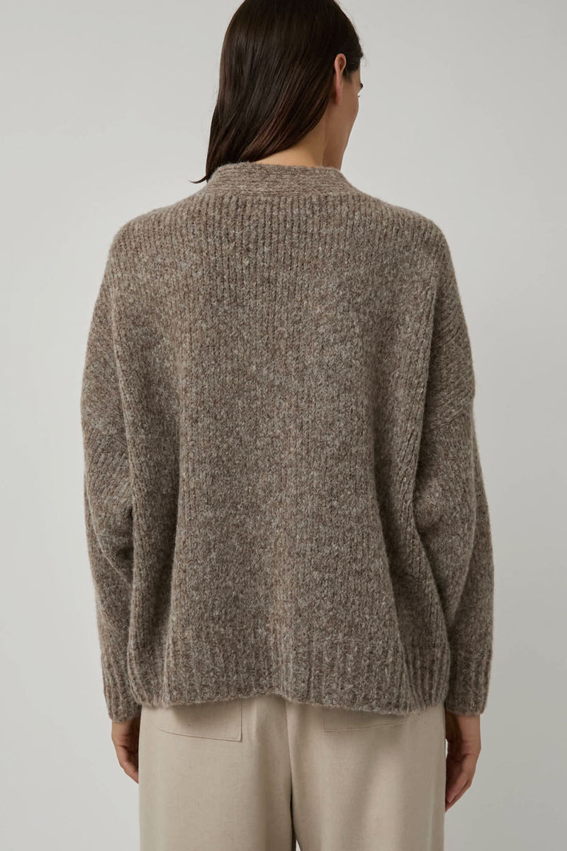 Atelier Delphine Amelia Cardigan in Deer