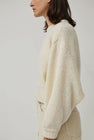 Atelier Delphine Balloon Sleeve Sweater in Cream