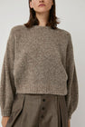 Atelier Delphine Balloon Sleeve Sweater in Deer