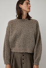 Atelier Delphine Balloon Sleeve Sweater in Deer