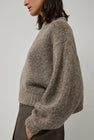 Atelier Delphine Balloon Sleeve Sweater in Deer