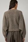 Atelier Delphine Balloon Sleeve Sweater in Deer