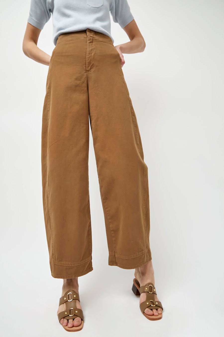 Atelier Delphine Dakar Pant in Summer Brown