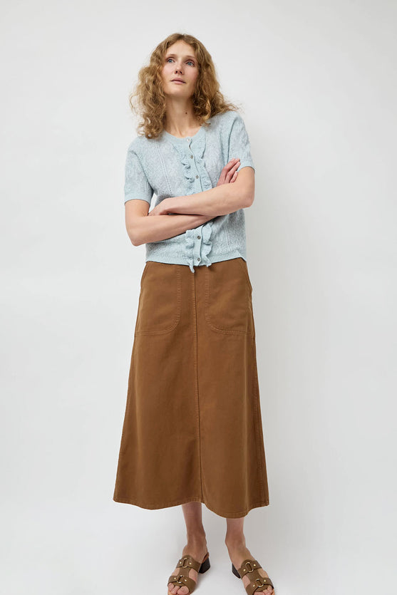 Atelier Delphine Erin Skirt in Summer Brown – No.6 Store