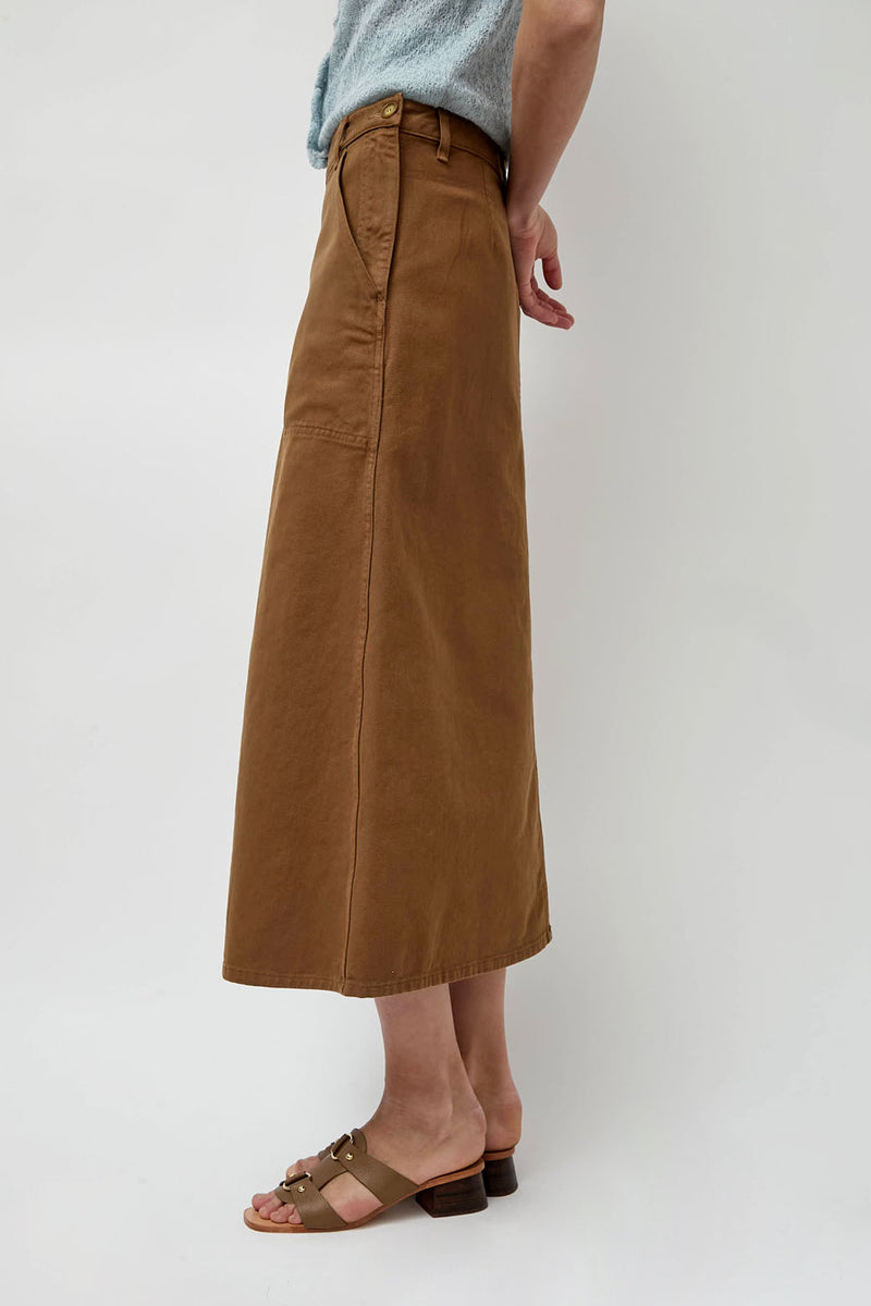 Atelier Delphine Erin Skirt in Summer Brown