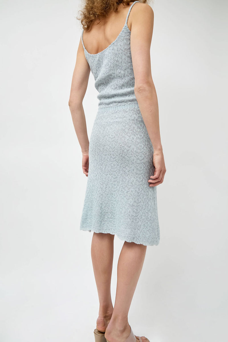 Atelier Delphine Jacquard Cami Dress in Light Blue