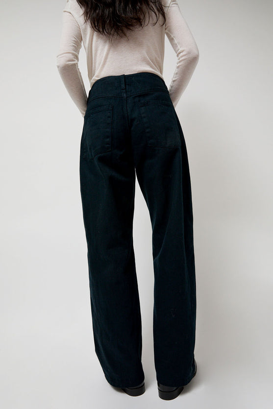 Atelier Delphine Twisted Pant in Darkest Navy