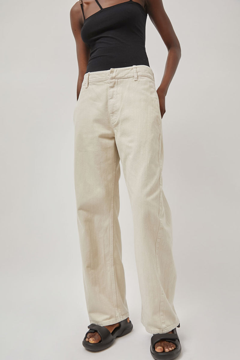 Atelier Delphine Twisted Pant in Moon