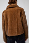 Atelier Edition Eco Fur Jacket in Brown
