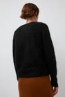 Atelier Edition Mohair Round Neck Knit in Black