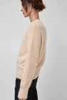 Atelier Edition Mohair Round Neck Knit in Orange