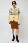 Atelier Edition Nordic Cardigan in Yellow
