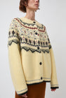 Atelier Edition Nordic Cardigan in Yellow
