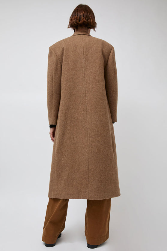 Atelier Edition Wool Single Coat in Camel