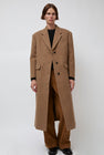 Atelier Edition Wool Single Coat in Camel