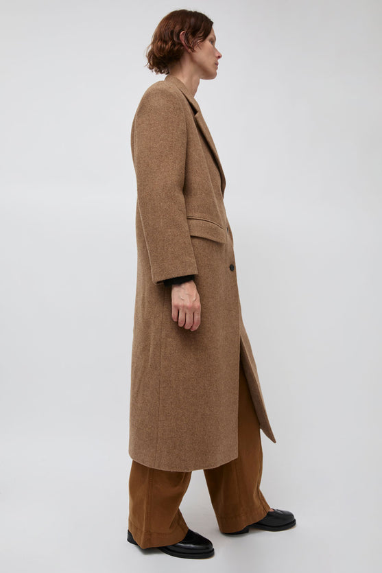 Atelier Edition Wool Single Coat in Camel