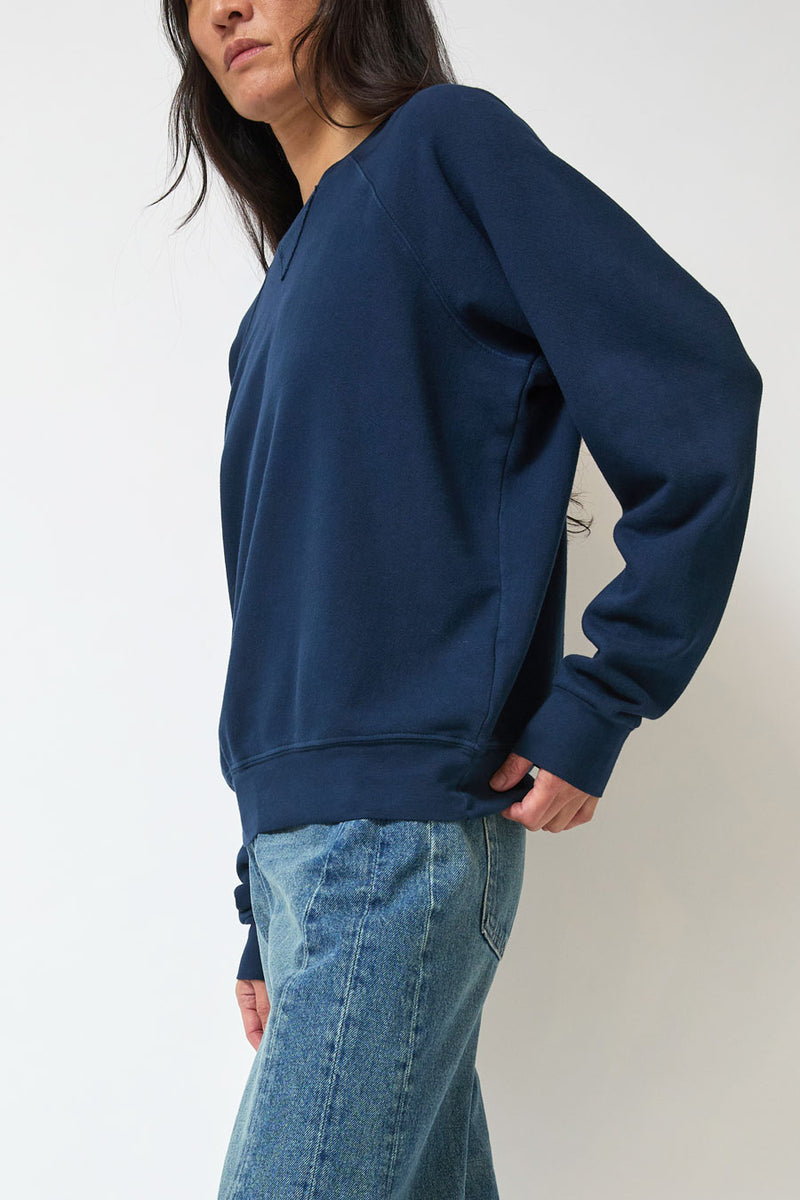 B Sides Arena Crewneck in Marine Overdye