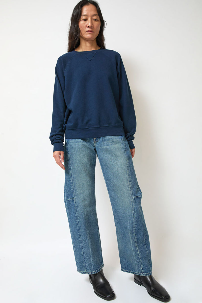 B Sides Arena Crewneck in Marine Overdye