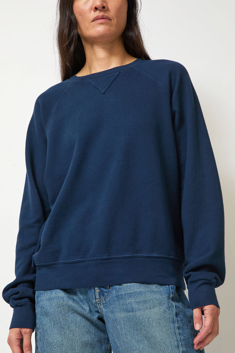 B Sides Arena Crewneck in Marine Overdye