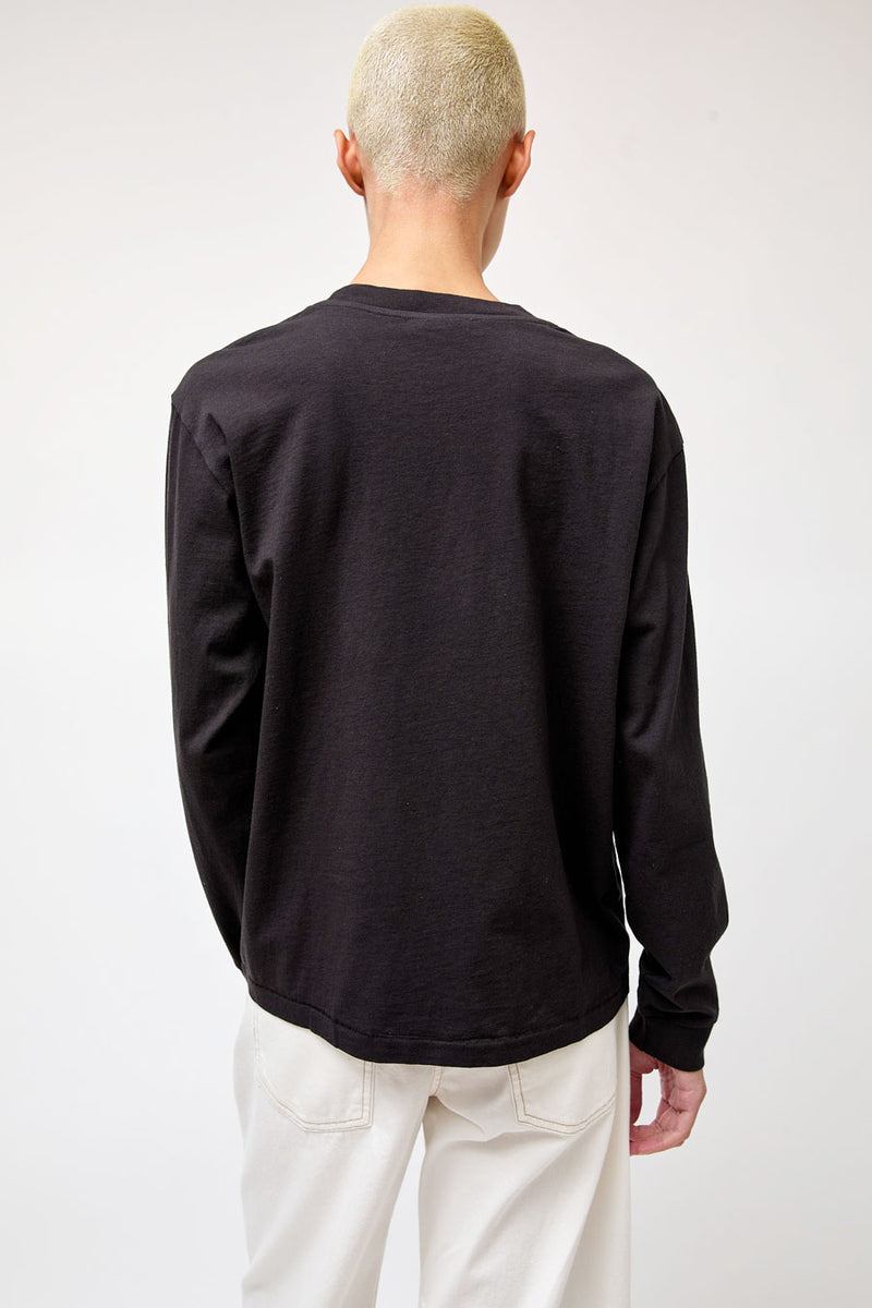 B Sides Double Pocket Tee in Faded Black