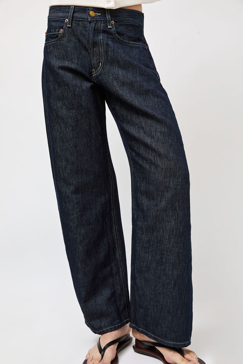 B Sides Floppy Jean in Indigo Rinse