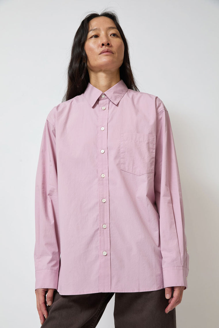 B Sides Nolan Shirt in Lilac