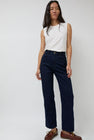 B Sides Plein High Straight in Indigo Rinse