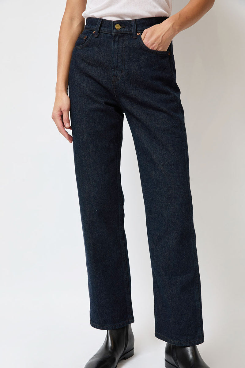 B Sides Plein Jean in Indigo Brown Rinse