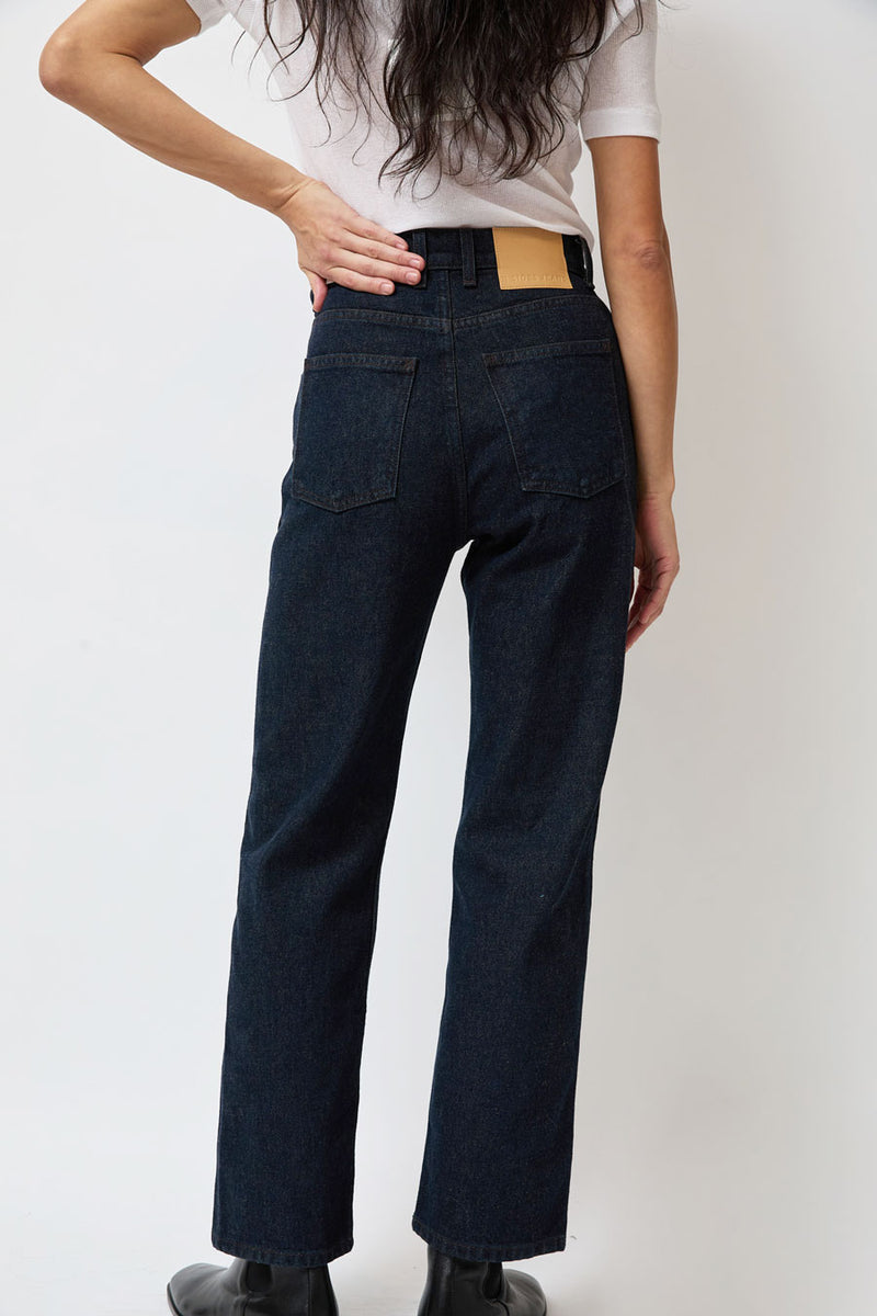 B Sides Plein Jean in Indigo Brown Rinse