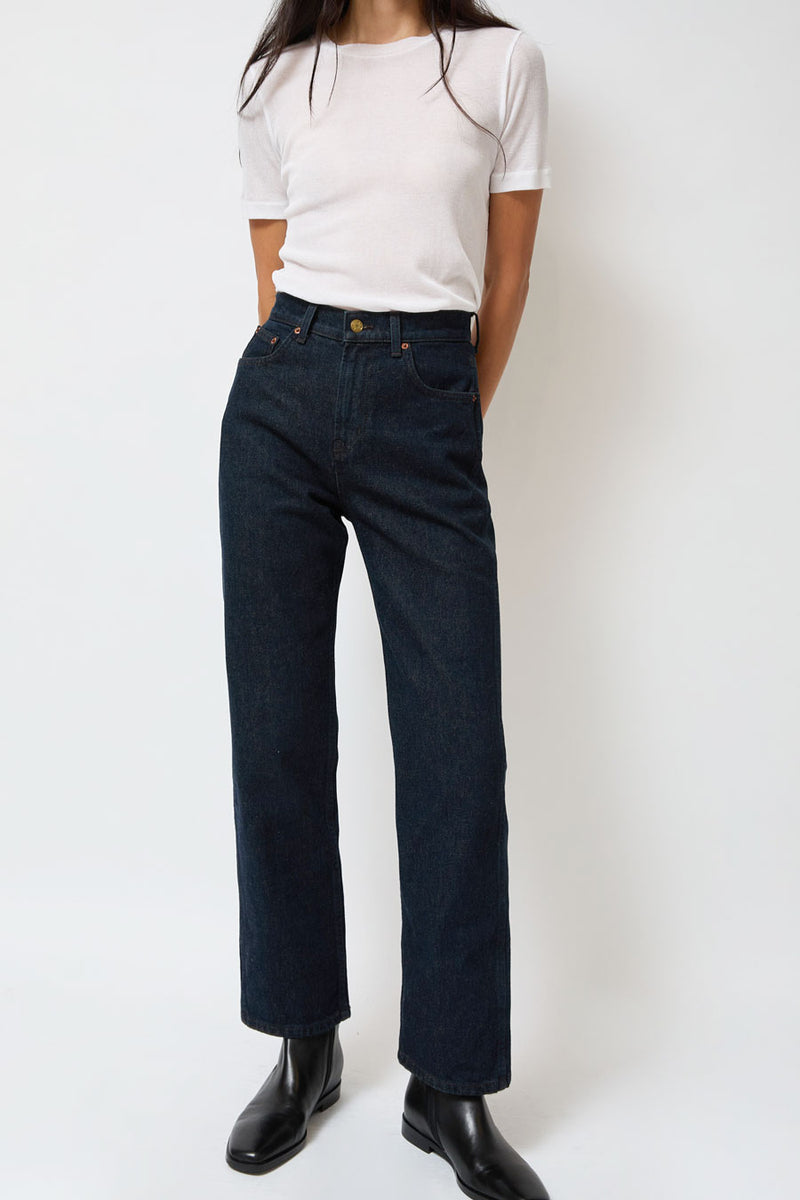 B Sides Plein Jean in Indigo Brown Rinse