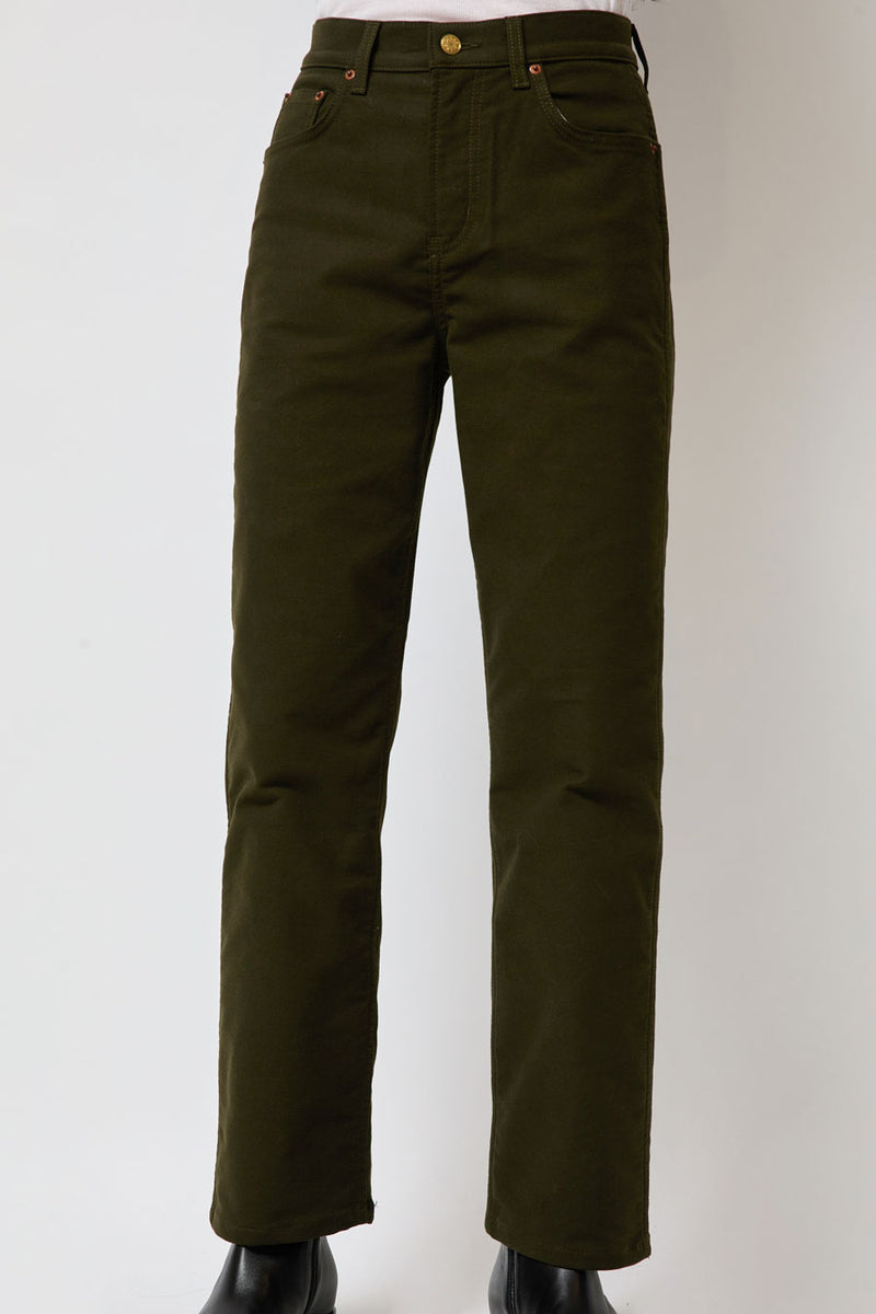 B Sides Plein Jean in Olive