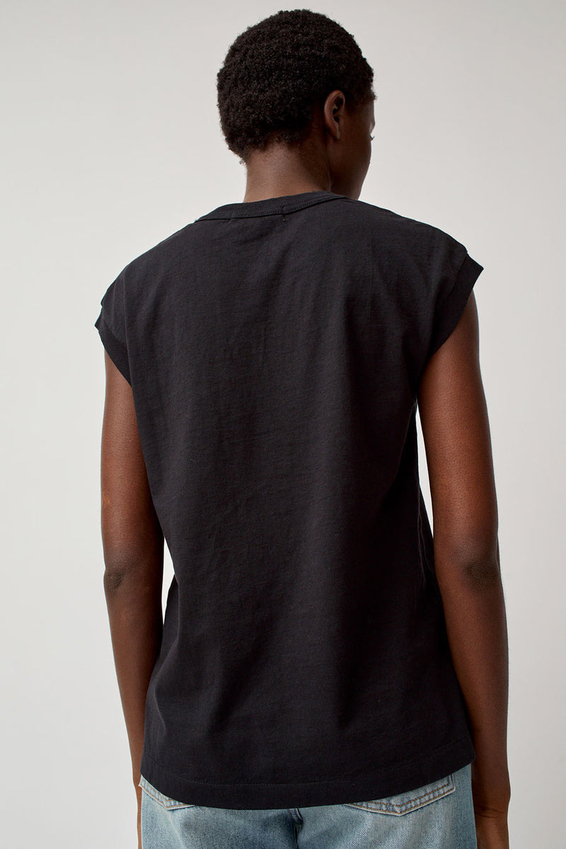 B Sides Pocket Tank in Stil Black