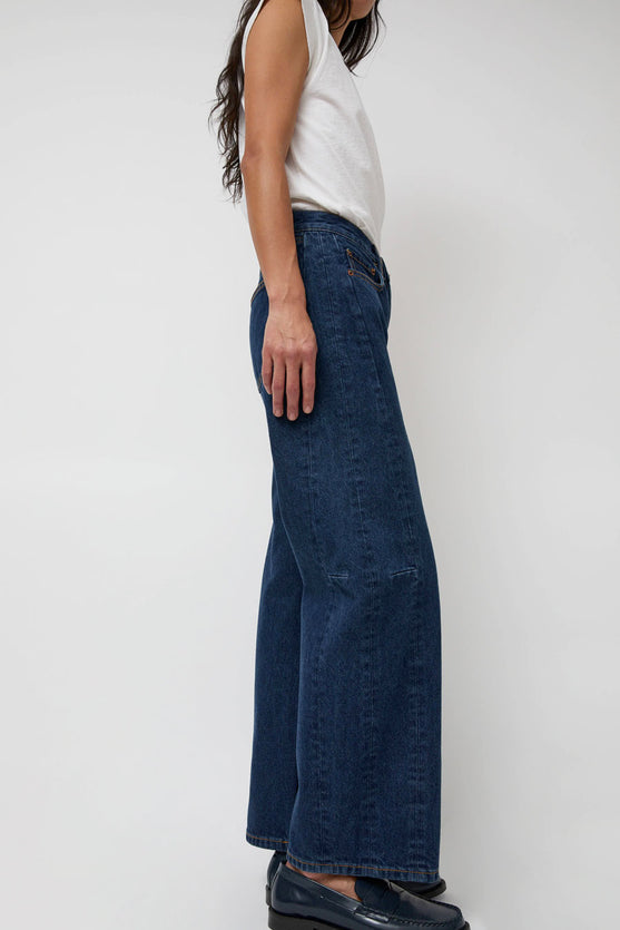 B Sides Slim Lasso Jean in Blue Rinse