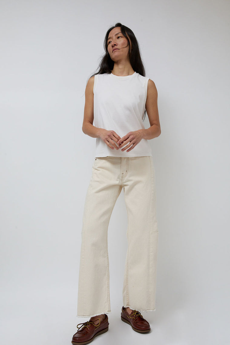B Sides Slim Lasso Jean in Clair Rinse
