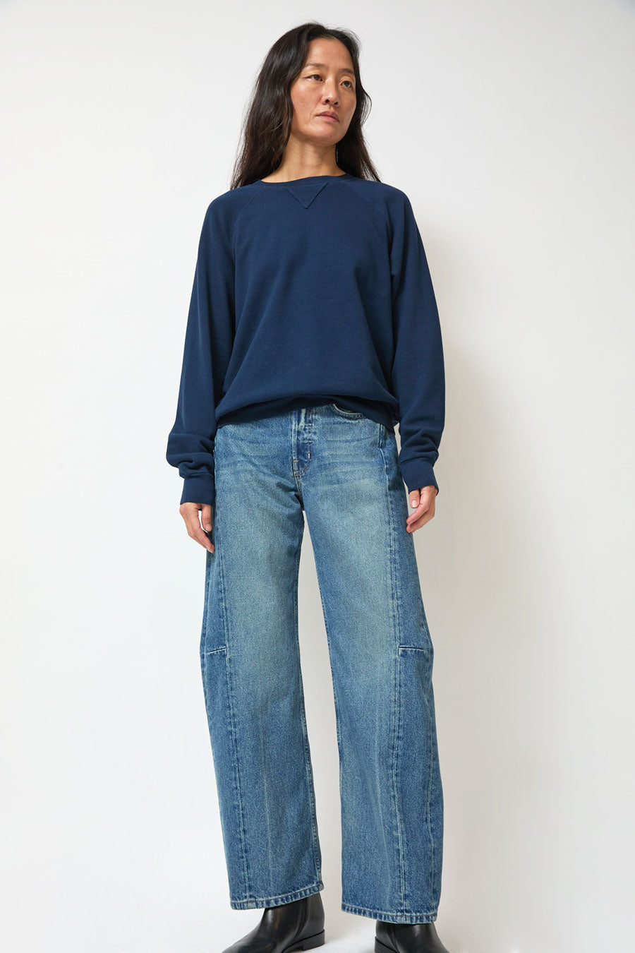 B Sides Slim Lasso Jean in Vista Blue