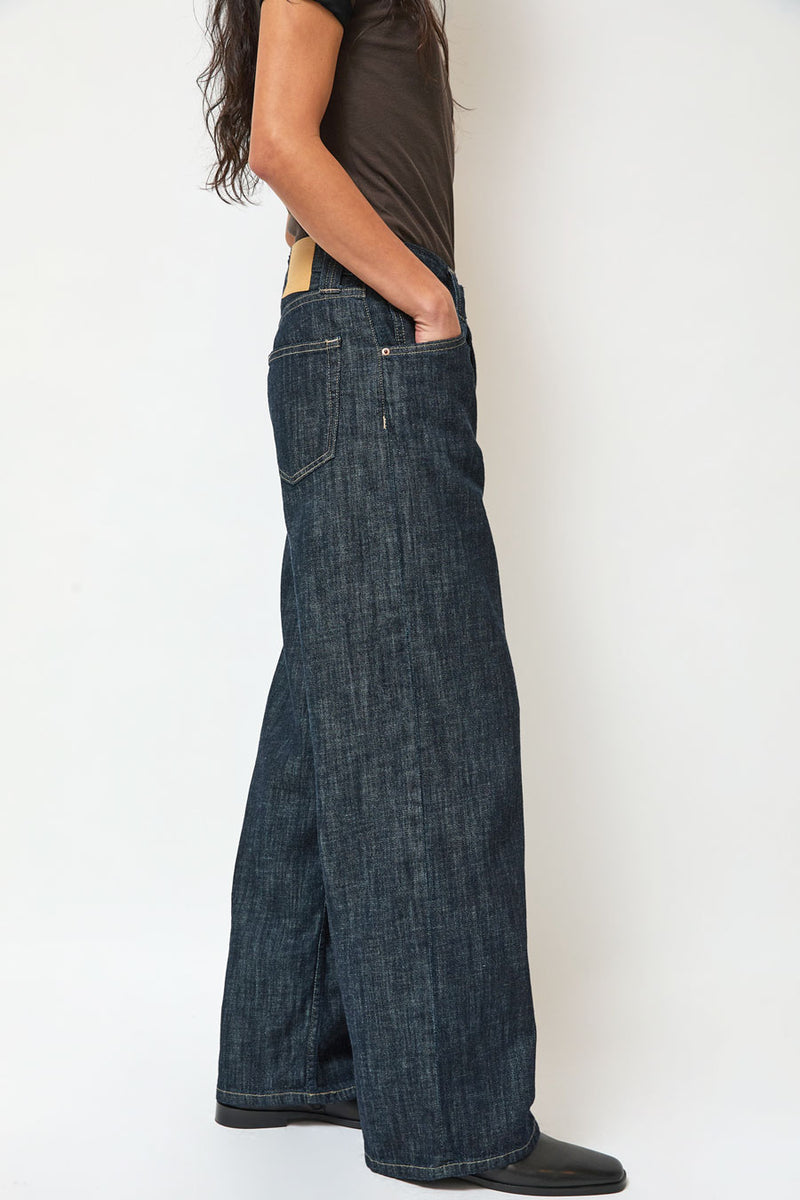 B Sides Vic Jean in Rinse Indigo