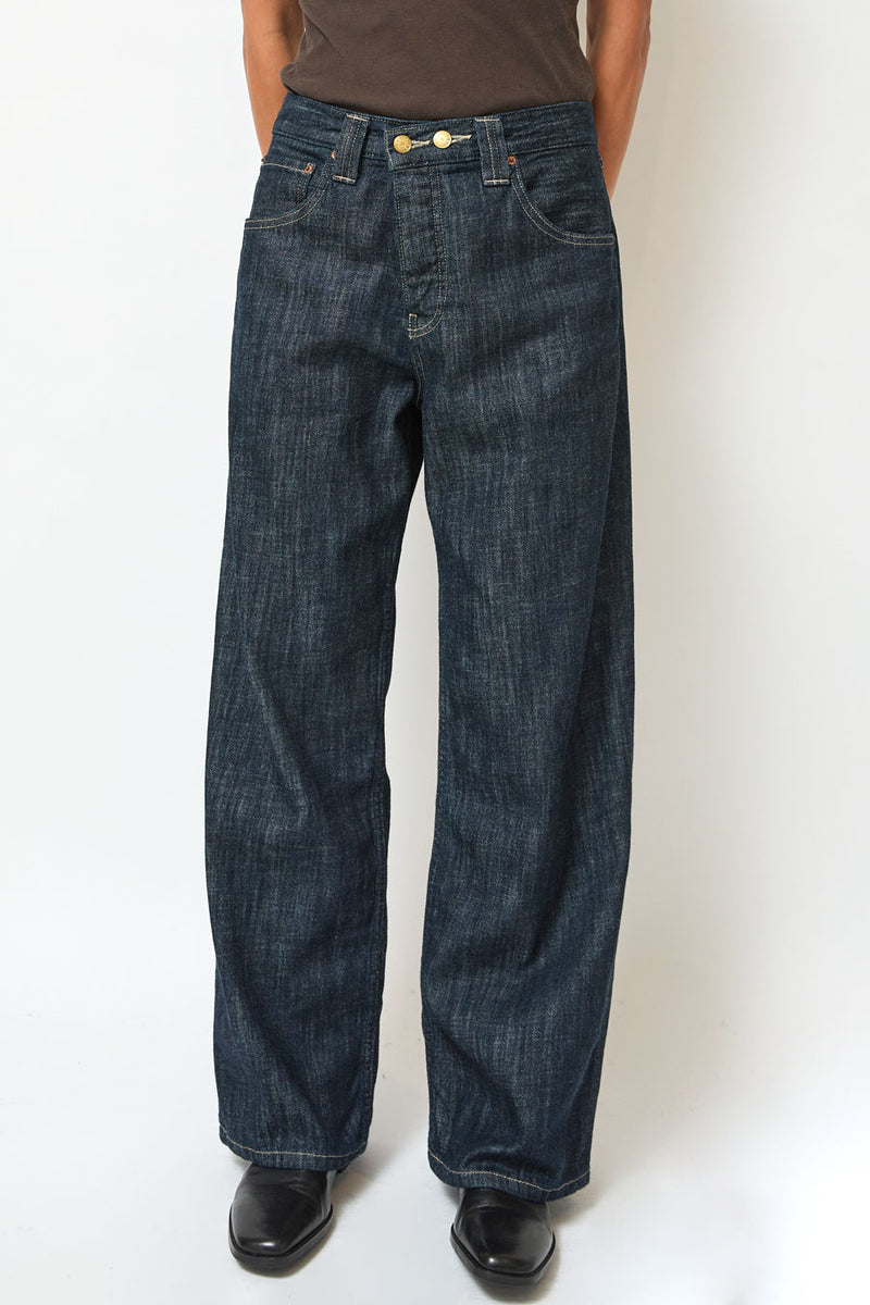B Sides Vic Jean in Rinse Indigo
