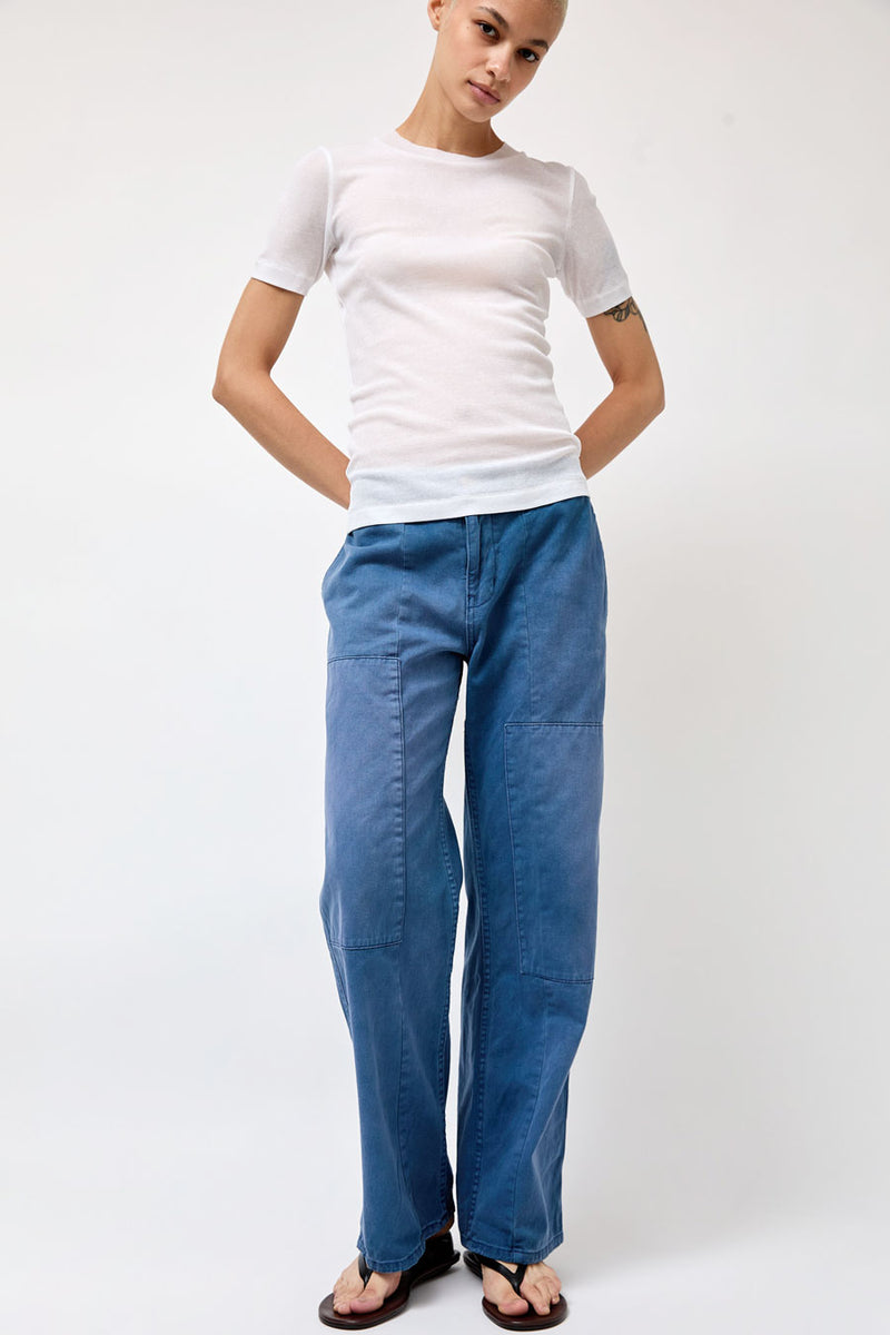 B Sides Vivien Tee in White