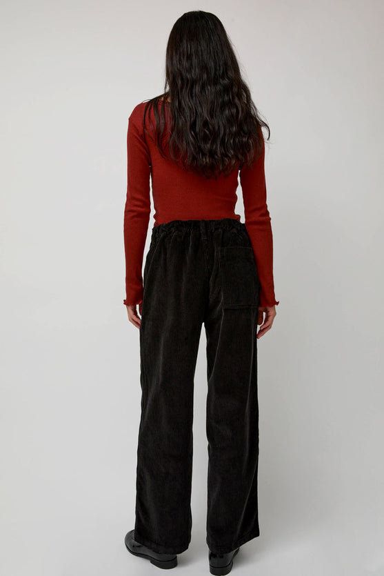 Baserange Altru Pants in Black Corduroy